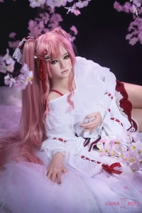 可愛らしいピンク髪sex doll Real Lady T4