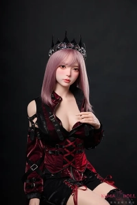ゴシック衣装の160cmリアルドール