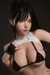 Yearndoll Y206-7 フルシリコン製 美人顔ラブドール 顔のアップ