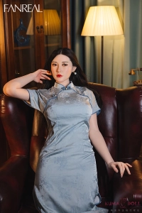 109cm 優雅な旗袍女性 半身 ドール 薇薇