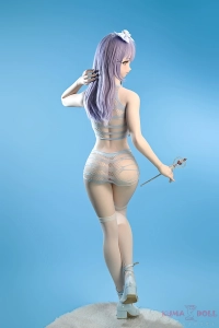 フルシリコン製 リアルドール 紫乃 Shino リアル肌テクスチャ 背面ショット