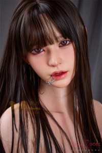濡れ瞳黒髪ロングの妖艶和装美 アダルト人形
