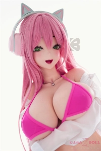 ピンク髪 アニメ顔 ラブドール
