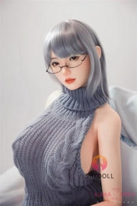 フルシリコン製 眼鏡レディ アダルトドール