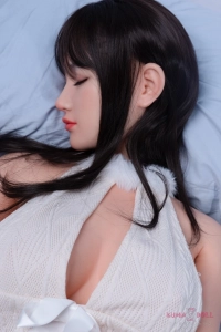 黒髪瞑り目美人 梦娜 ラブドール エロ 163cm 