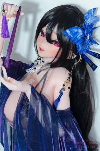 髪に花を添えて和風美 少女 ラブドール