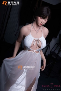 ホワイトドレス 169cm アダルト人形 えみ 冷艶美人 シリコン