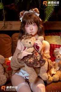 くまを抱く癒やし少女そのこ エロ 人形 シリコン製
