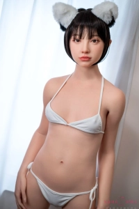 口開閉機能付き リアル ラブドール 咲良 白いビキニ