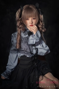 セックス人形 149cm Bカップ 小柔ヘッド ゴスロリ 华奢 フルシリコン製 极致