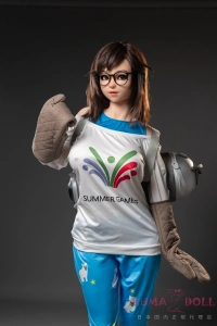 165cm フルシリコン リアルメイク 等身大 ダッチワイフ メガネ