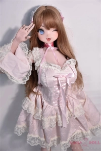 エッチ ドール 148cm 竹内由纪 二次元 衝撃的な肉感美 ピンクドレス 存在感