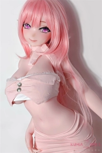 Elsa Babe 148cm Lカップ ラブドール 爱原未来ヘッド ピンク髪の可憐な美少女