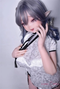 ダッチワイフ 148cm Lカップ 幻想的なエルフ耳 チャイナドレス リアルな肉感美