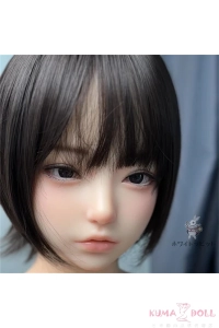 A70Nヘッド 軟性シリコン ホワイトラビット ラブドール 頭 のみ