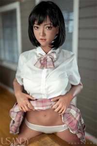 Lusandy Doll 157cm Bカップ ラブドール Himariヘッド 清楚な黒髪