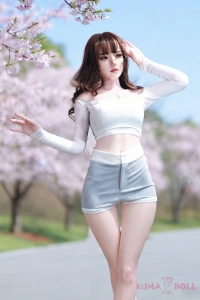 ダッチワイフ 150cm Cカップ 清楚 可憐な肉感美 桜色の肌 真实