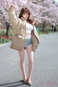 セックス人形 150cm Cカップ 桃桃ヘッド 桜色の肌 フルシリコン製 极致