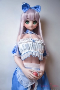 セックス人形 148cm ふたなり RAD023 ラベンダー髪 フルシリコン製 オーラル可能