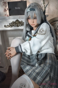 蛍火日記 MAXシリーズ 153cm Aカップ ラブドール 小里森ヘッド 銀髪