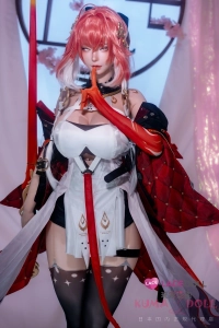 玄叶ヘッド 163cm Hカップ コスプレ美女 シリコン製エッチ ドール