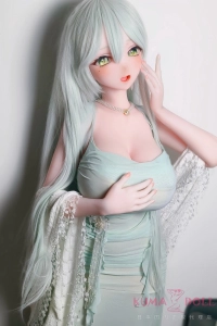 Elsa Babe 163cm Lカップ RAHC060ヘッド 月見琥珀緑髪美少女 フルシリコン
